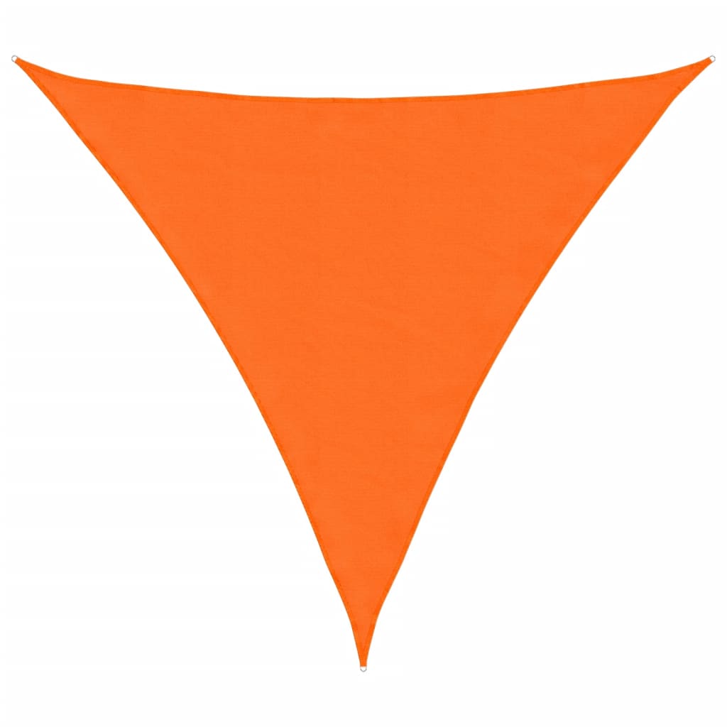 Vidaxl zonnescherm driehoekig 6x6x6 m oxford stof oranje