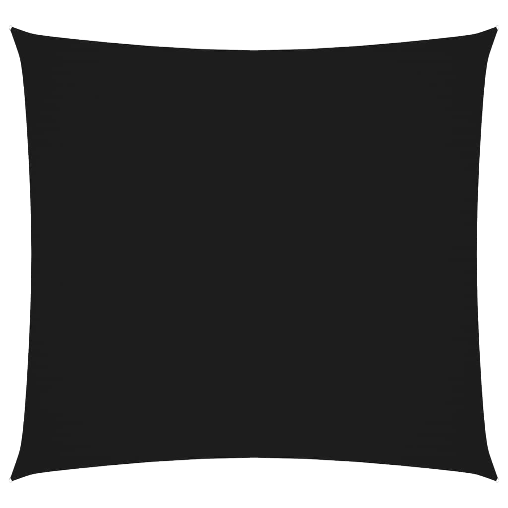 Vidaxl zonnescherm vierkant 5x5 m oxford stof zwart