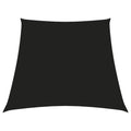 Vidaxl zonnezeil trapezium 2 4x3 m oxford stof zwart