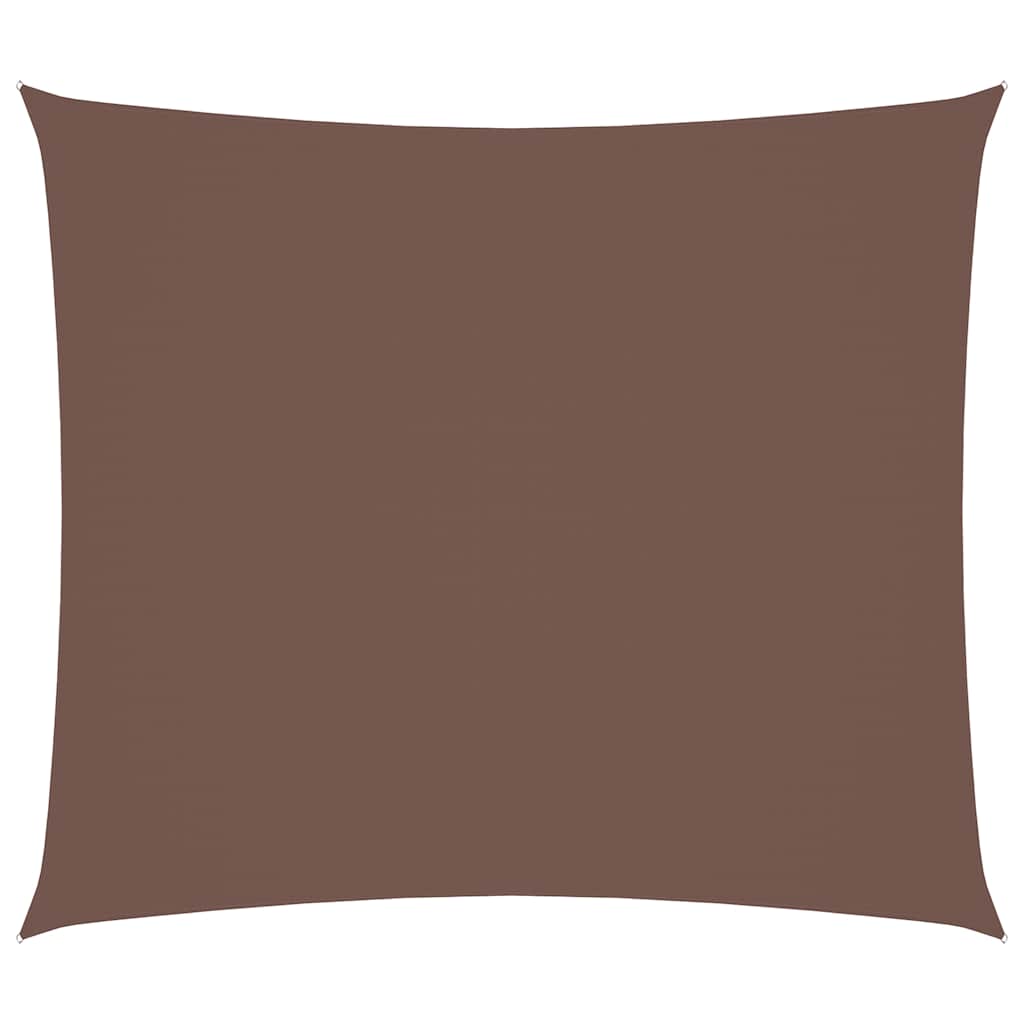 Vidaxl zonnescherm rechthoekig 2,5x3 m oxford stof bruin