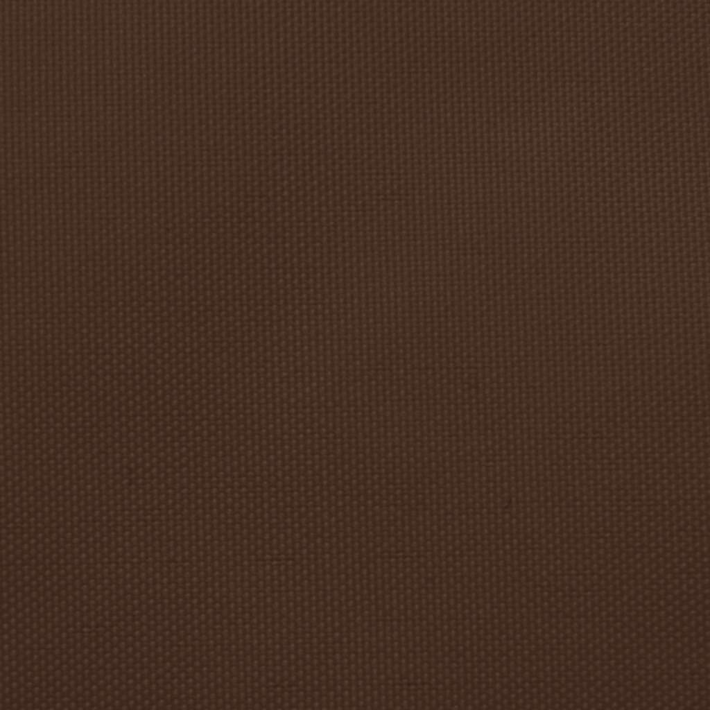 Vidaxl zonnezeil trapezium 2 4x3 m oxford stof bruin