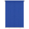 Vidaxl rolgordijn voor buiten 165(b)x230(h) cm hdpe blauw