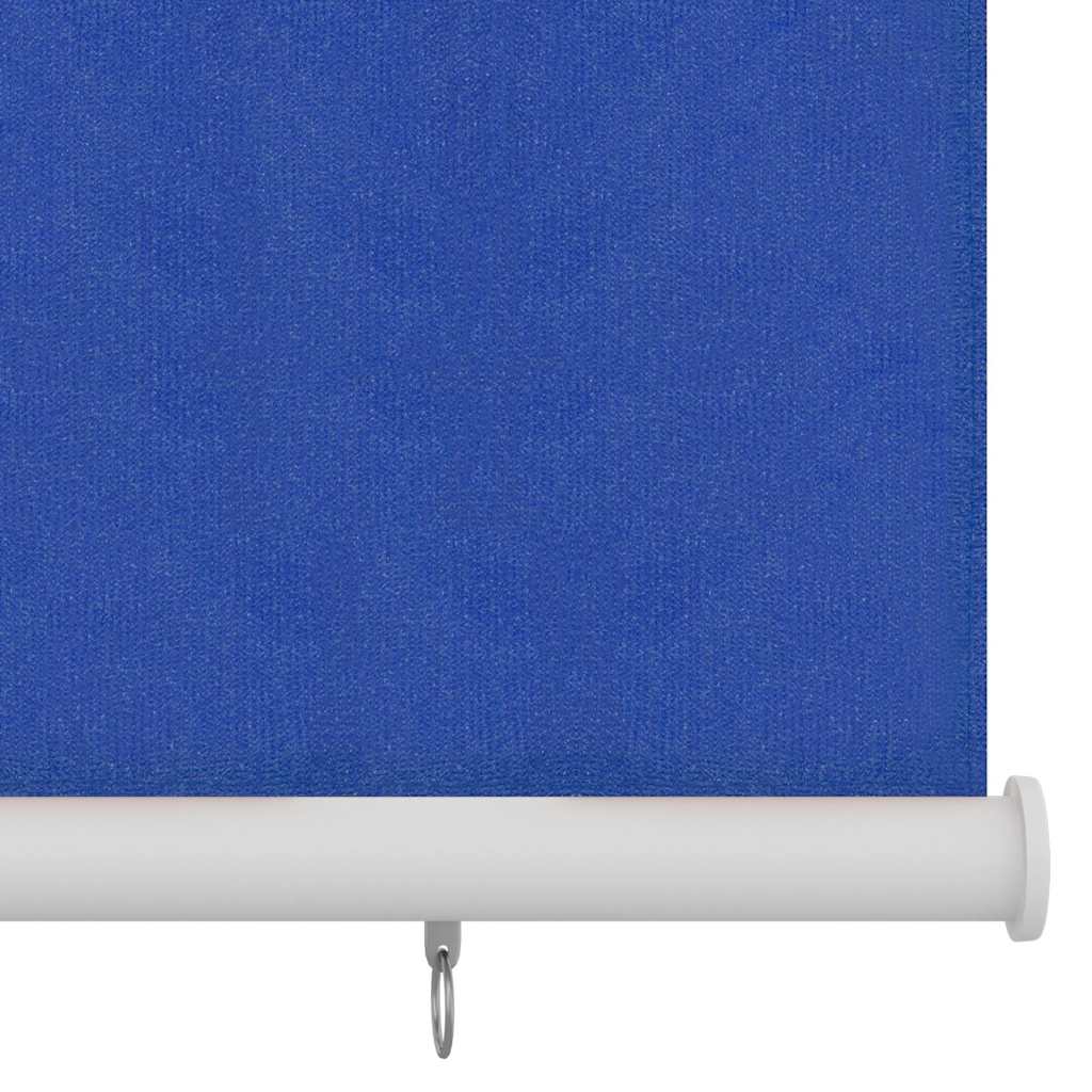 Vidaxl rolgordijn voor buiten 165(b)x230(h) cm hdpe blauw