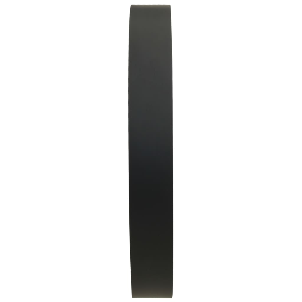 VidaXL Wanduhr, leuchtend, 30 cm, Schwarz