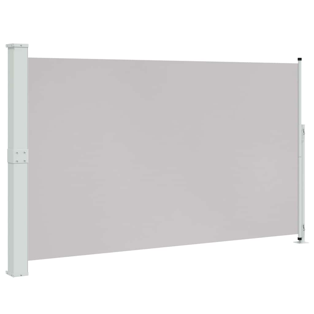 vidaXL Gartenbild ausziehbar 180 x 300 cm Grau