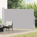 vidaXL Gartenbild ausziehbar 180 x 300 cm Grau