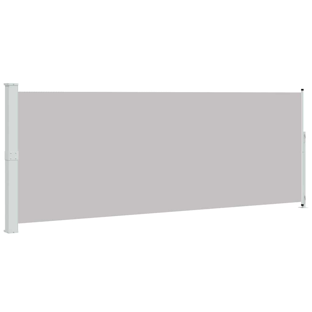 VidaXL Gartenbildschirm ausziehbar 180 x 500 cm Grau