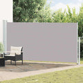 VidaXL Gartenbildschirm ausziehbar 180 x 500 cm Grau