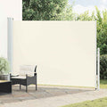 Vidaxl tuinscherm uittrekbaar 200x300 cm crème