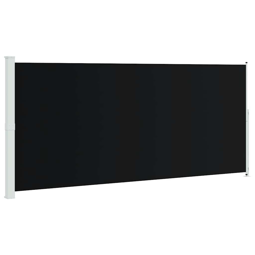 VidaXL Garten-Sichtschutz ausziehbar 220x500 cm Schwarz