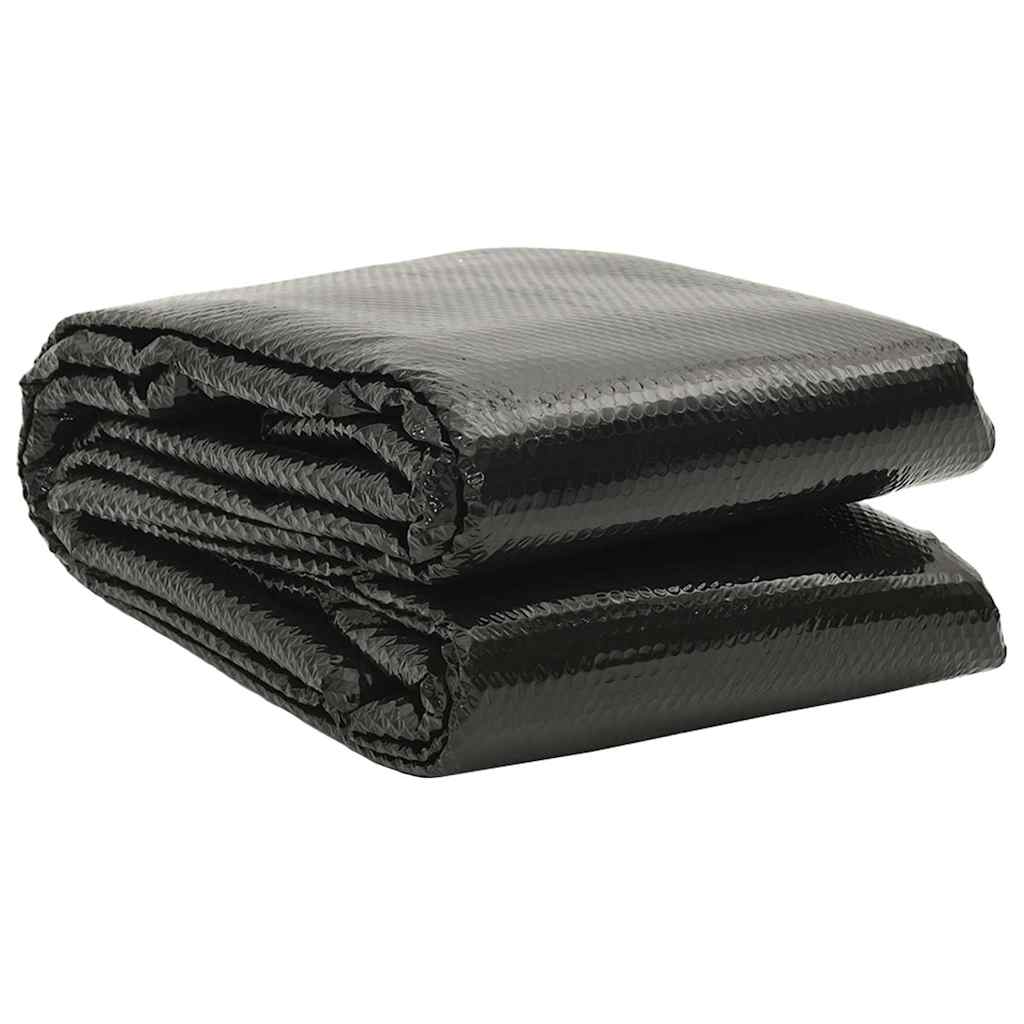 VidaXL Schwimmbadabdeckung rechteckig 600x400 cm PE schwarz