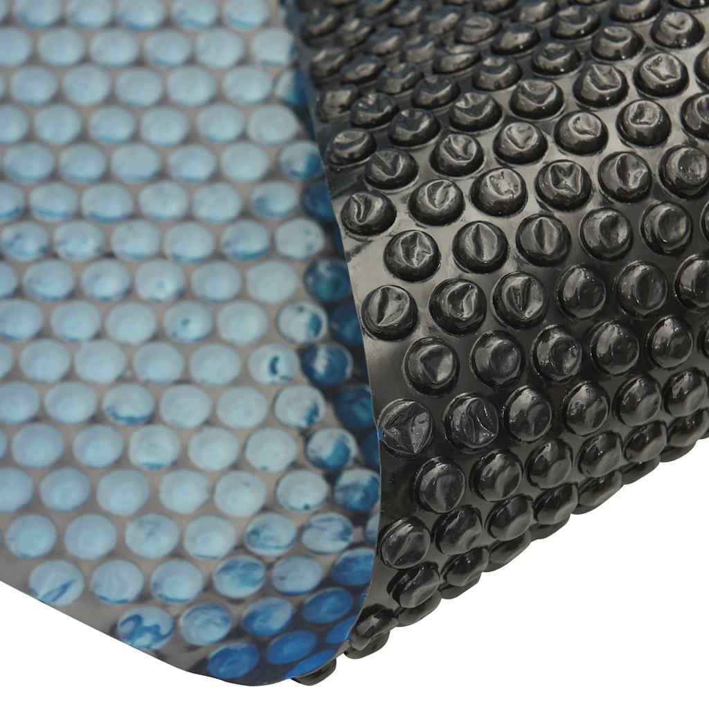 Vidaxl zwembadfolie solar drijvend 300 cm pe zwart en blauw
