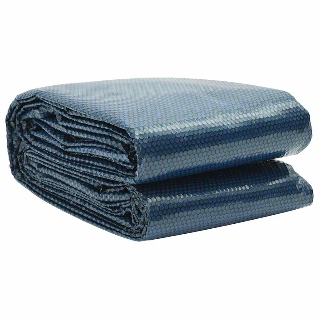 Vidaxl zwembadfolie solar drijvend 527 cm pe zwart en blauw