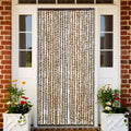 VidaXL Fliegengitter 100x220 cm Chenille beige und braun