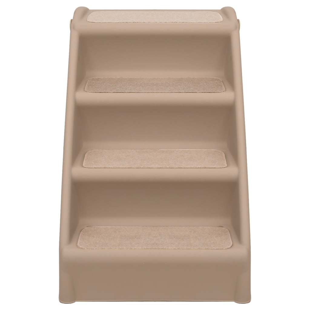 Vidaxl hondentrap inklapbaar 62x40x49,5 cm bruin