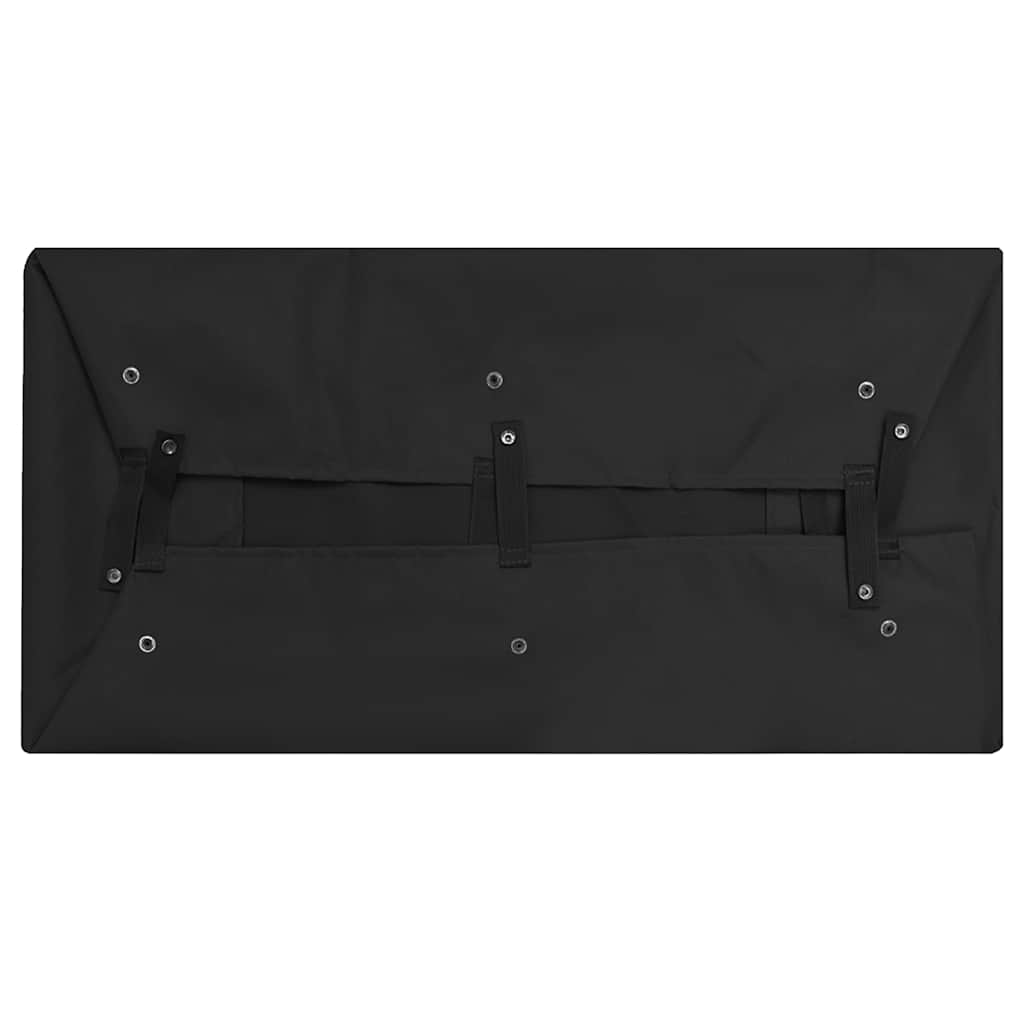 VidaXL Gartenwagen-Einlage 81x41x21 cm Stoff Schwarz