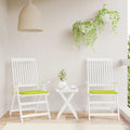 Vidaxl tuinstoelkussens 2 st 50x50x4 cm oxford stof felgroen
