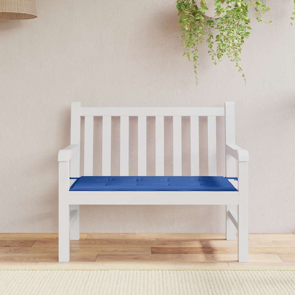 VidaXL Gartenbankkissen 120x50x4 cm Oxford-Gewebe Königsblau