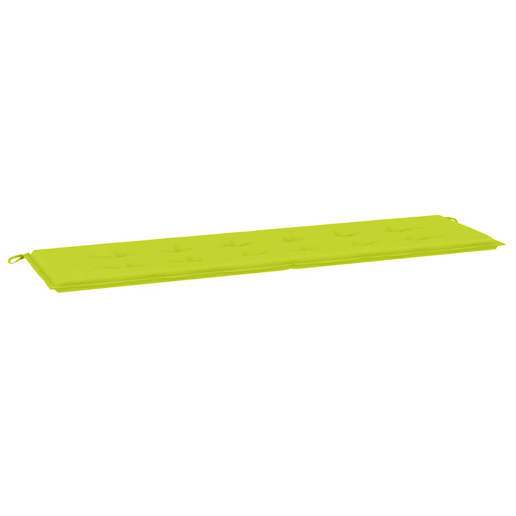 VidaXL Gartenbankkissen 180x50x3 cm Oxford-Gewebe Hellgrün