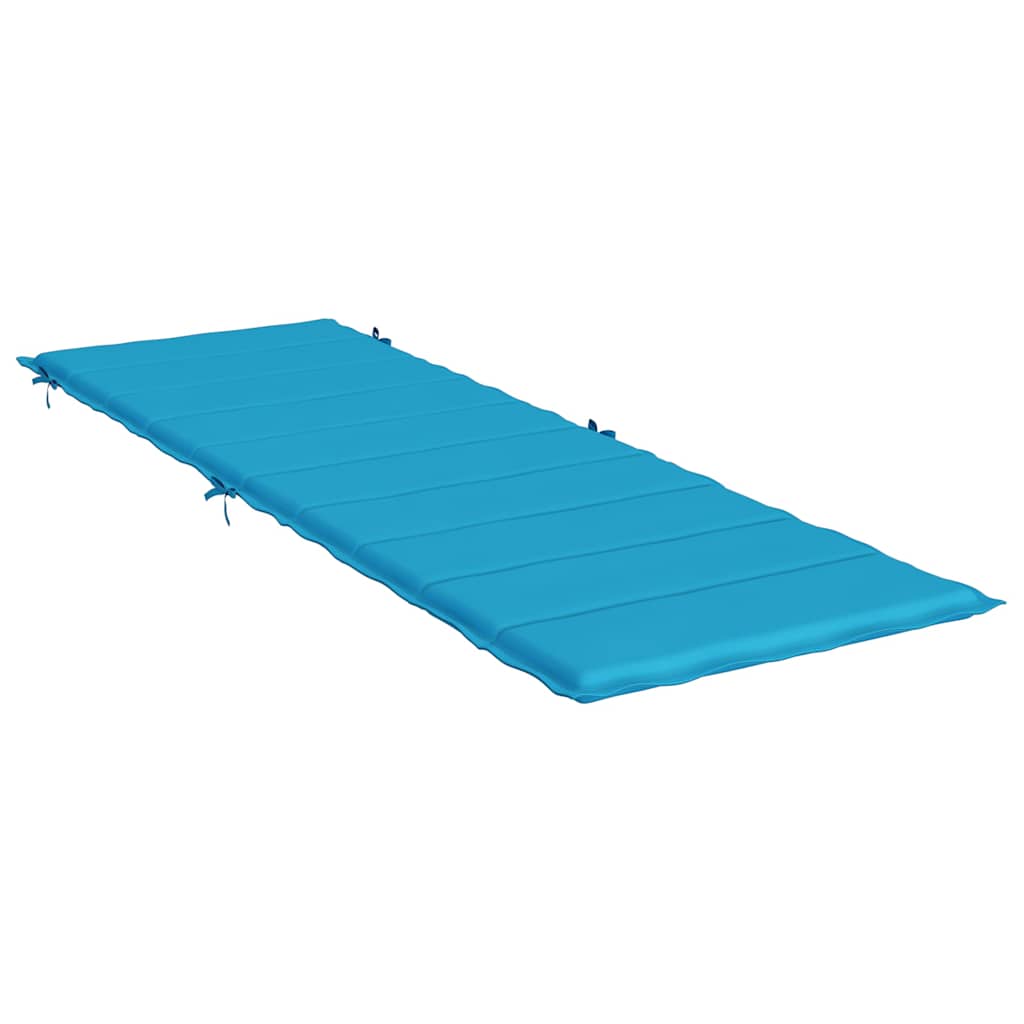 VidaXL Liegekissen 186x58x4 cm Oxford-Gewebe Blau