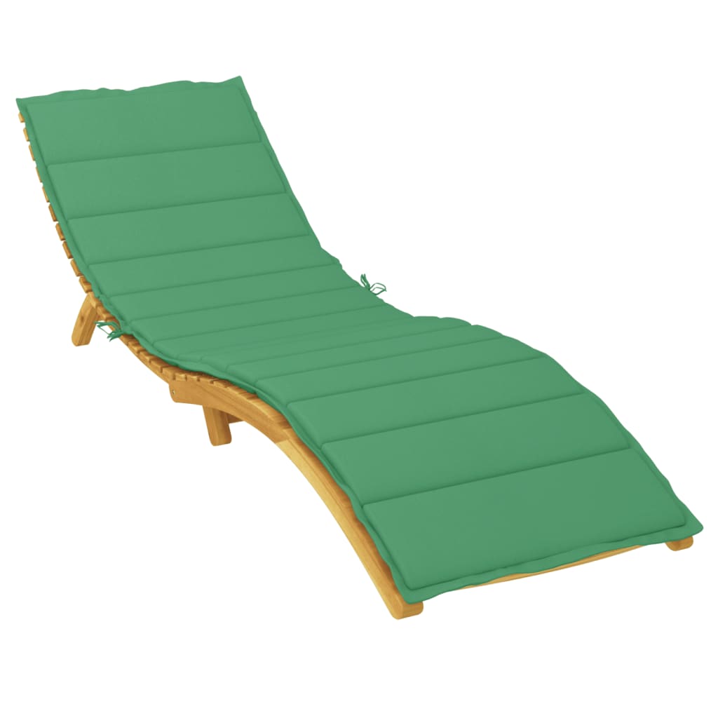 VidaXL Liegekissen 200x50x3cm Oxford-Gewebe Grün