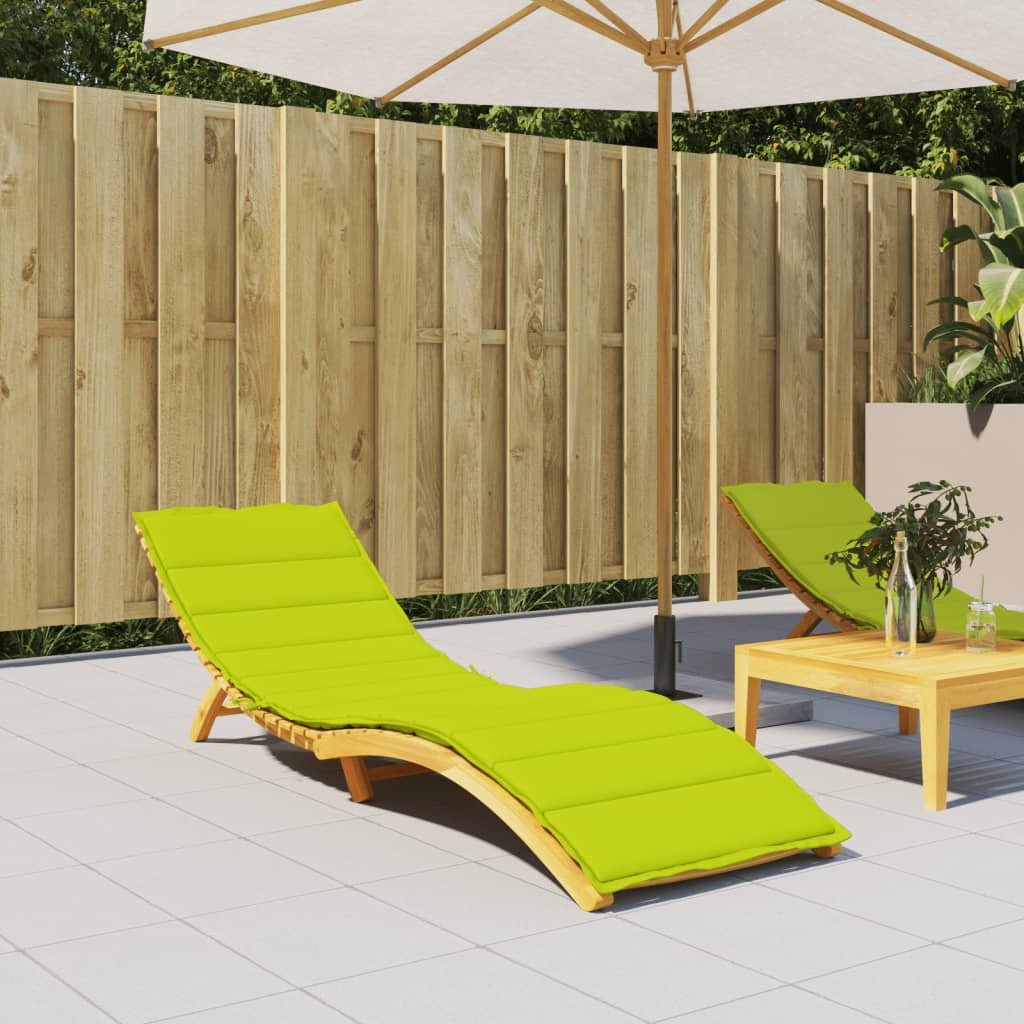 VidaXL Liegekissen 200x50x3 cm Oxford-Gewebe Hellgrün
