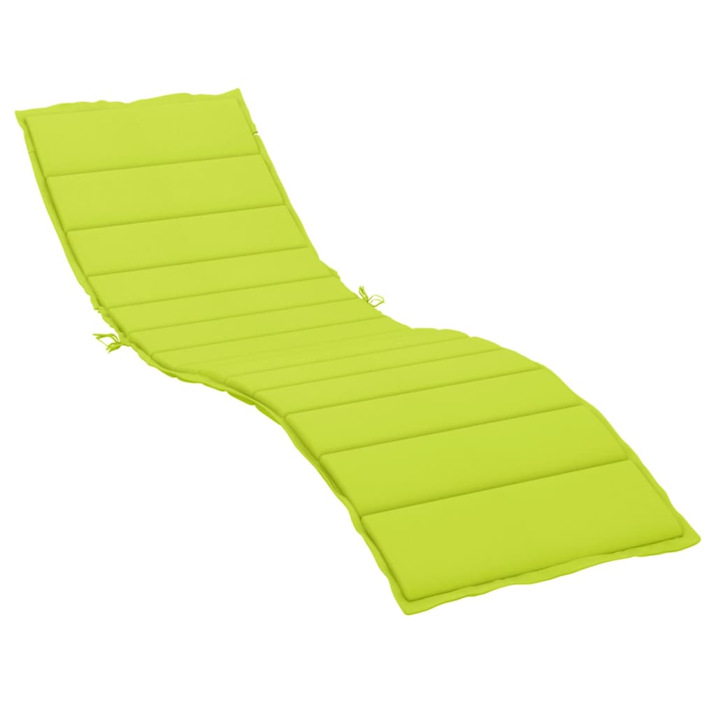 VidaXL Liegekissen 200x60x3 cm Oxford-Gewebe Hellgrün