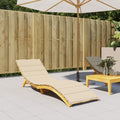 VidaXL Liegekissen 200x70x3 cm Oxford-Gewebe Beige