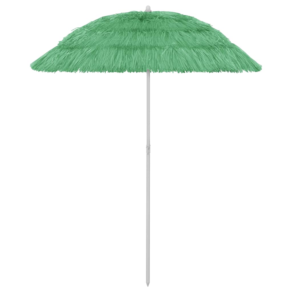VidaXL Strandsonnenschirm Hawaii 180 cm grün