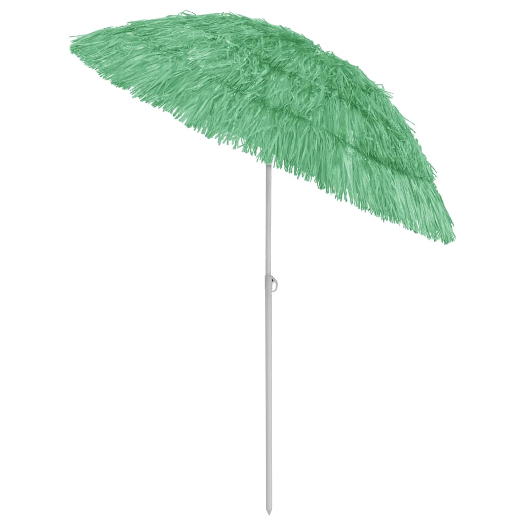 VidaXL Strandsonnenschirm Hawaii 180 cm grün