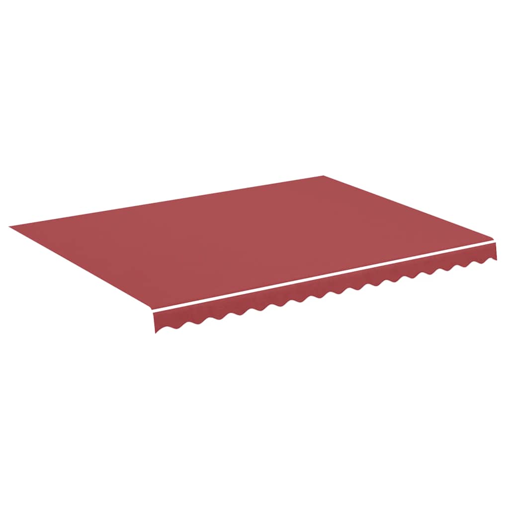 VidaXL Ersatztuch für Markise 4x3 M Bordeaux Rot