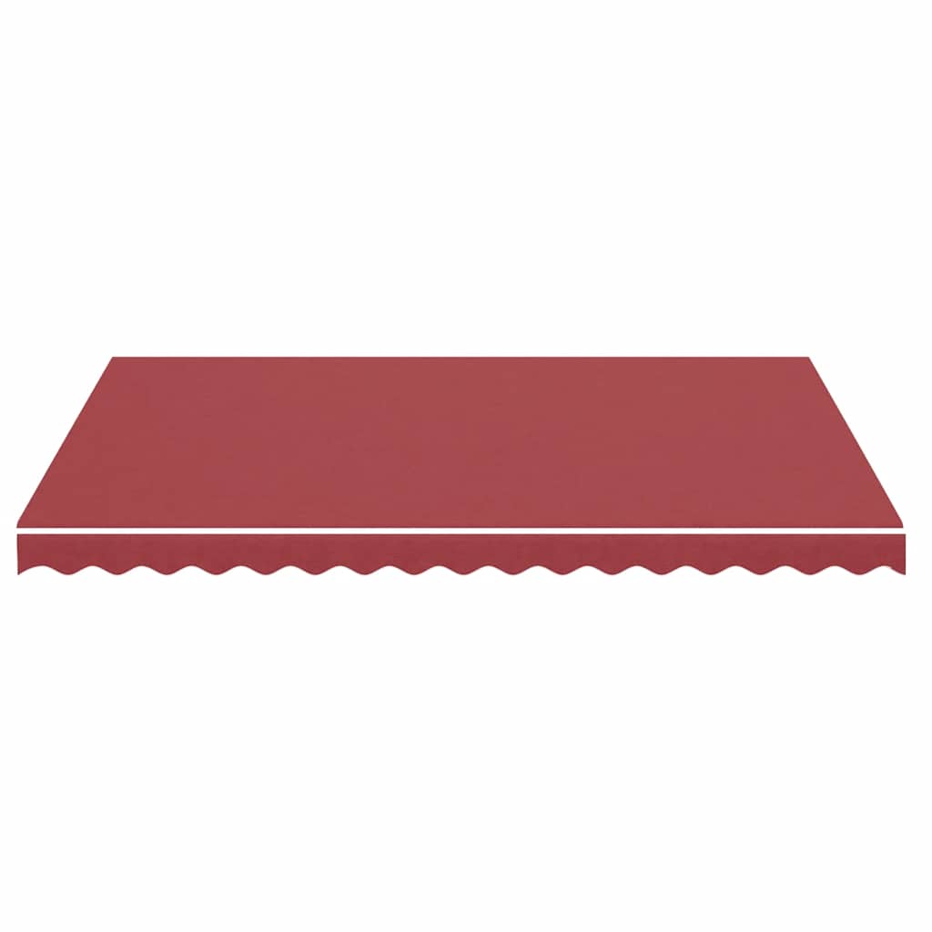 VidaXL Ersatztuch für Markise 4x3 M Bordeaux Rot