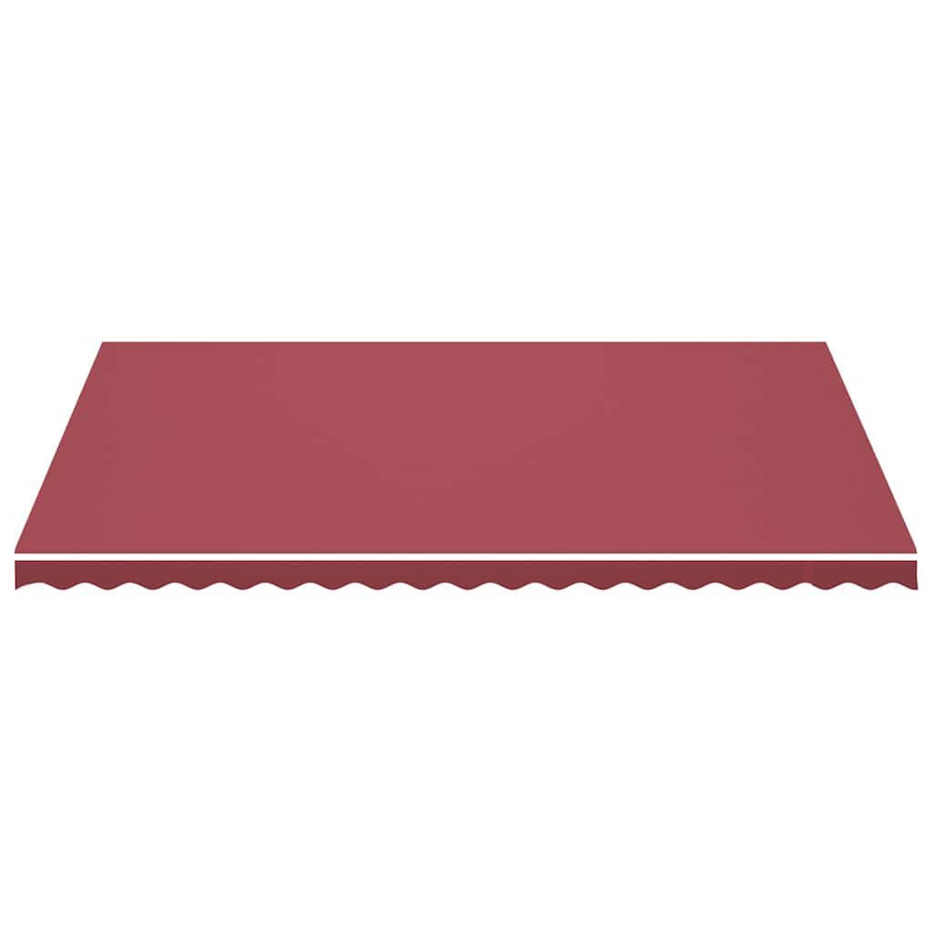 Vidaxl vervangingsdoek voor luifel 500x350 cm polyester bordeauxrood