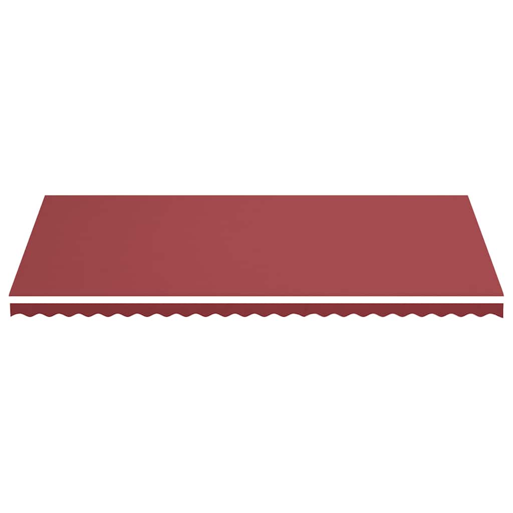 Vidaxl vervangingsdoek voor luifel 600x300 cm polyester bordeauxrood