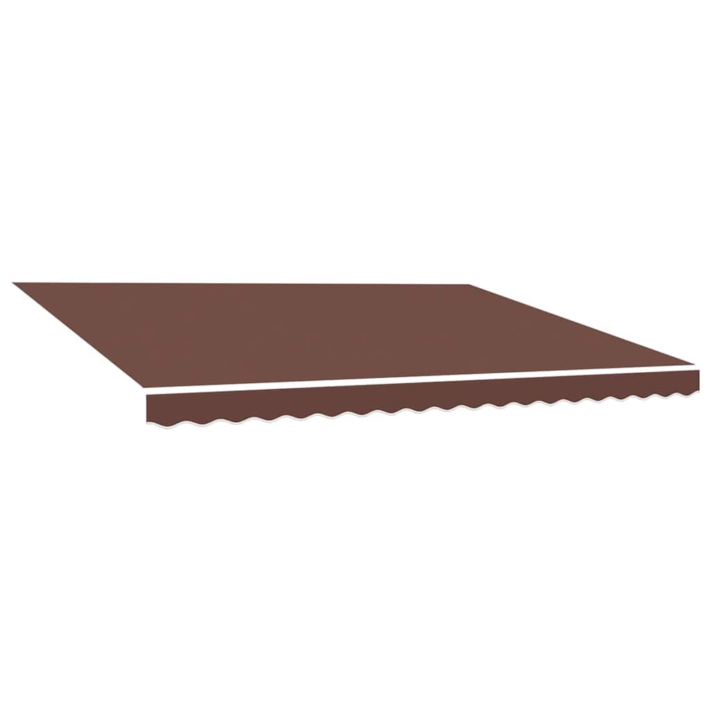 Vidaxl Ersatztuch für Markise 4x3 M braun
