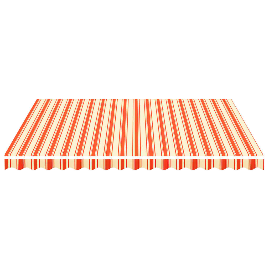 VidaXL Ersatz-Markisentuch 4x3,5 m Gelb und Orange