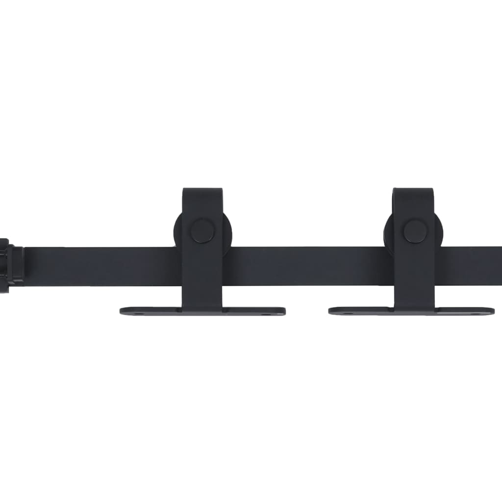 Vidaxl ophangset voor minischuifdeur 152 cm koolstofstaal