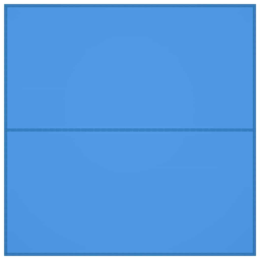 Vidaxl afdekzeil 4x4 m blauw