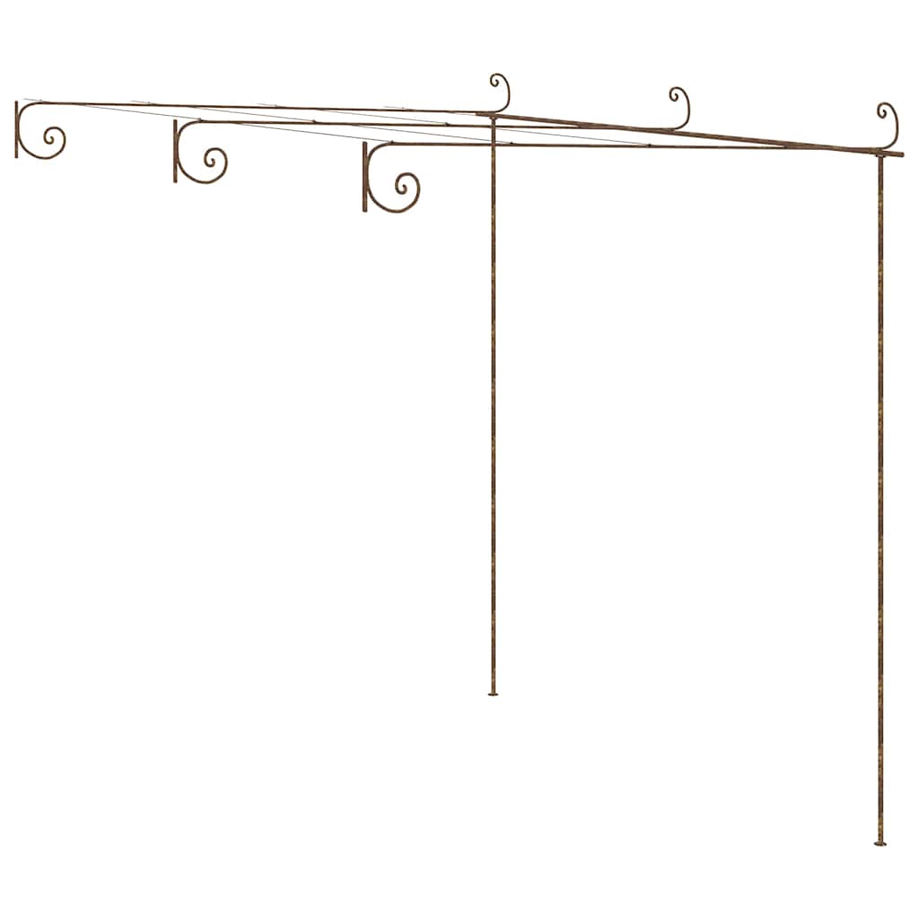 Vidaxxl Gartenpergola 3x3x2,5 m Anforderungen - Antikbraun