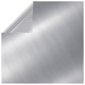 VidaXL Schwimmbadabdeckung 488x244 cm PE Silberfarben