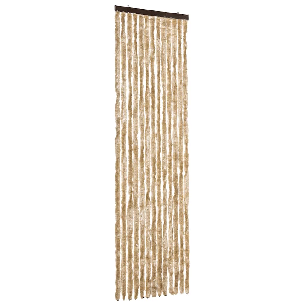 VidaXL Fliegengitter 56x200 cm Chenille Beige