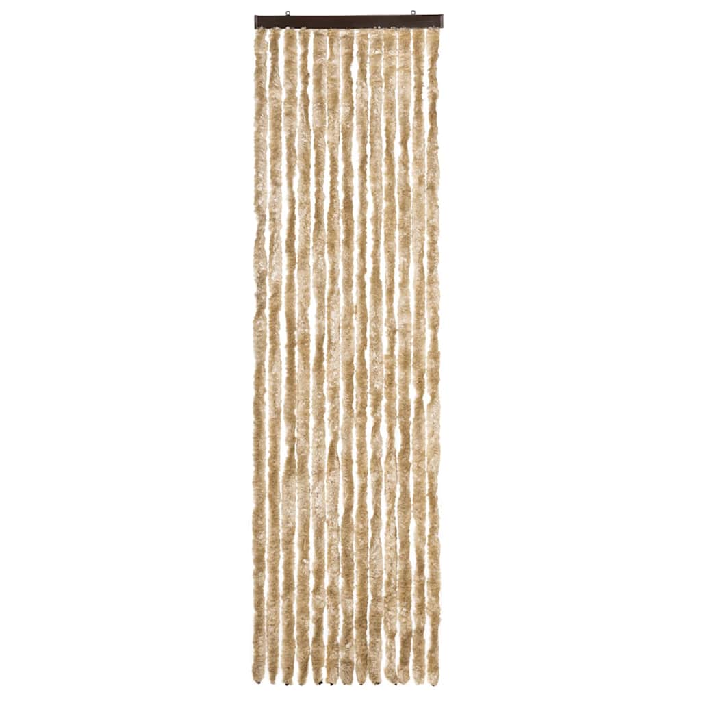 VidaXL Fliegengitter 56x200 cm Chenille Beige