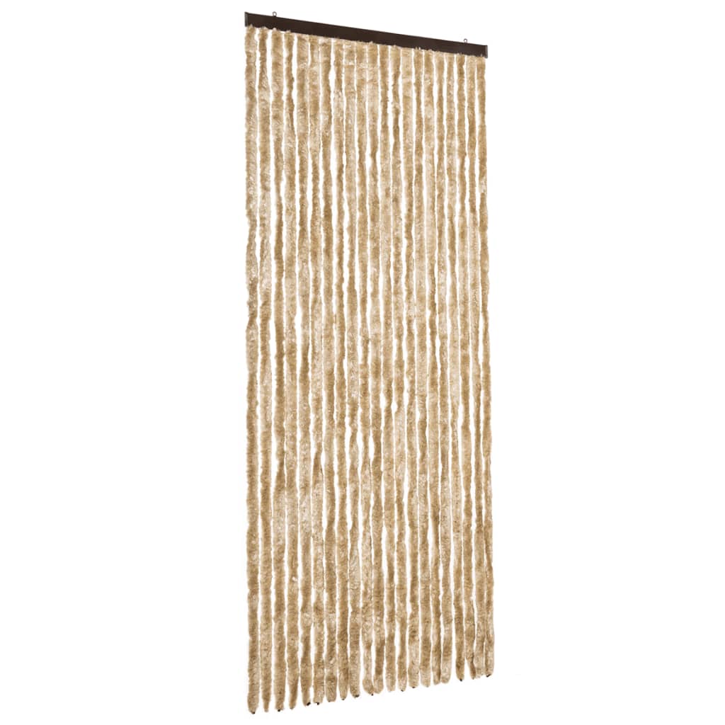 VidaXL Fliegengitter 90x200 cm Chenille Beige