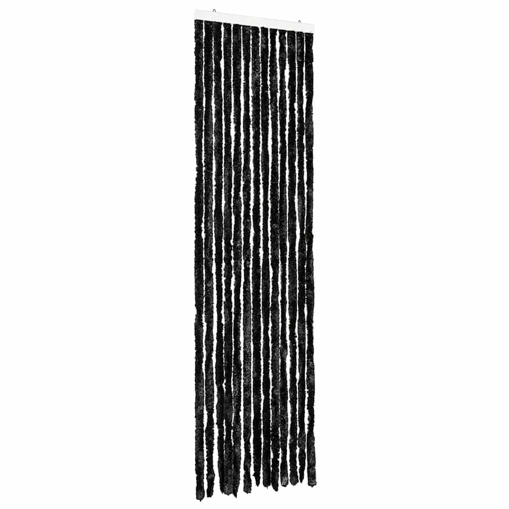 VidaXL Fliegengitter 56x200 cm Chenille Anthrazit