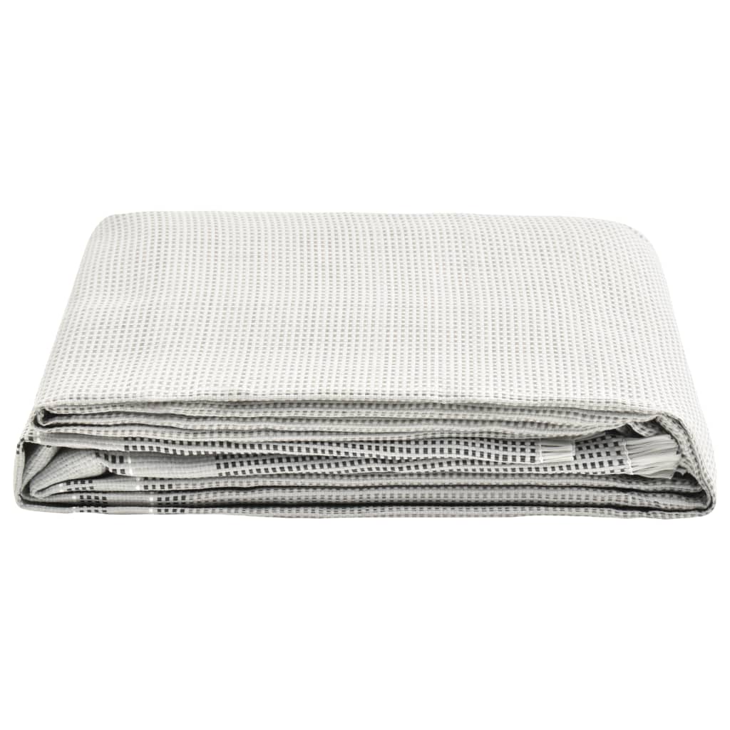 VidaXL Zeltteppich 700x300 cm Grau