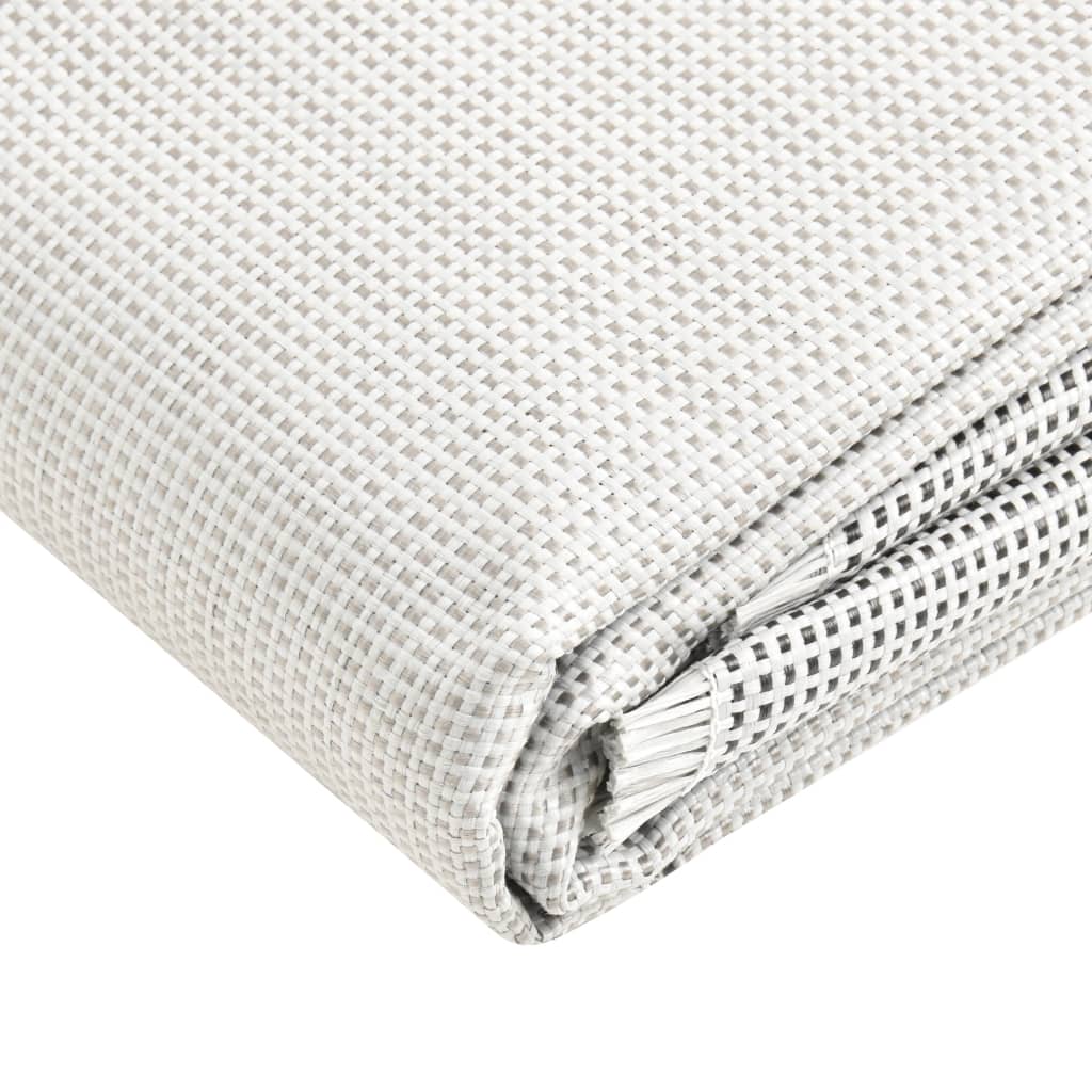 VidaXL Zeltteppich 700x300 cm Grau