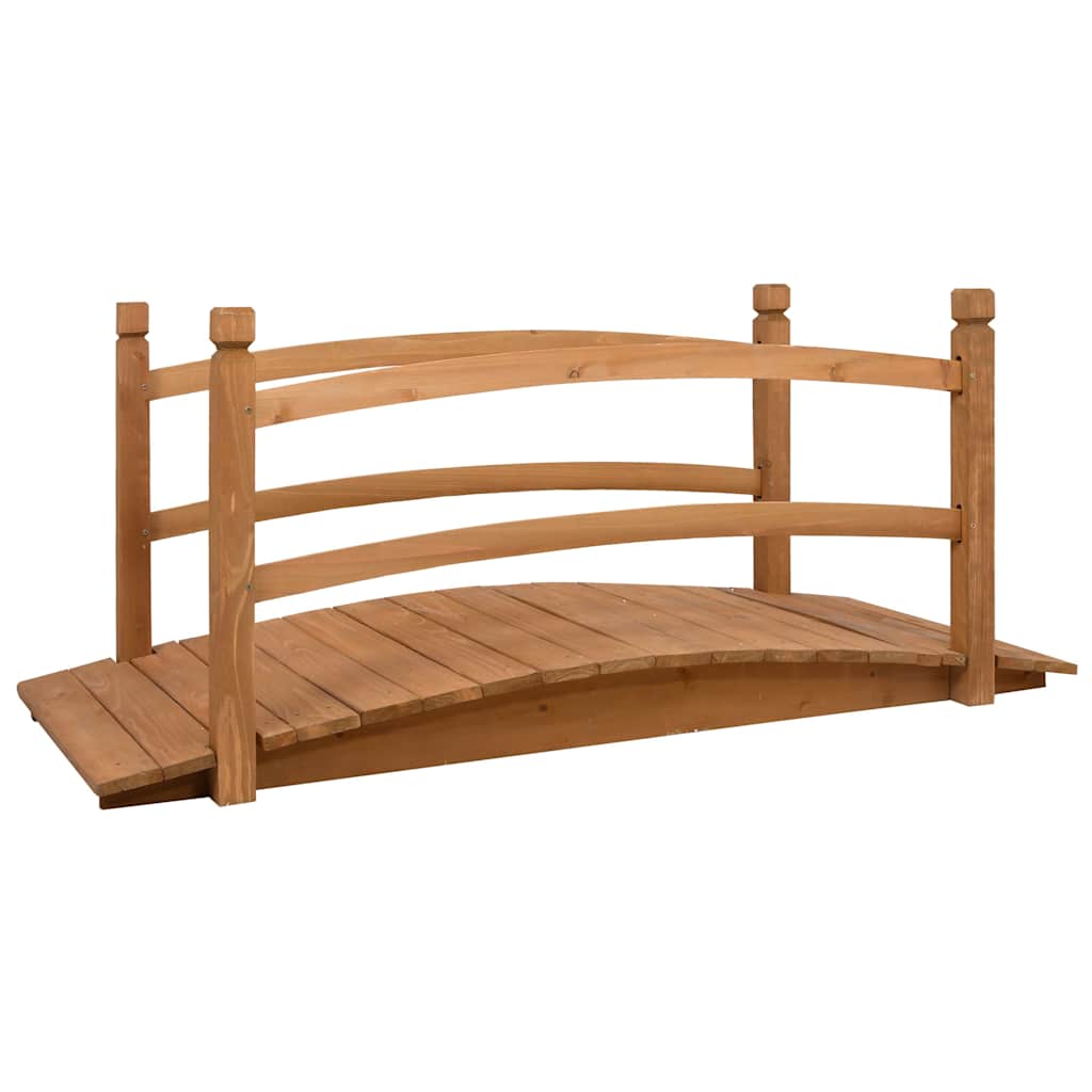 VidaXL Gartenbrücke 140x60x60 cm Festkieferholz