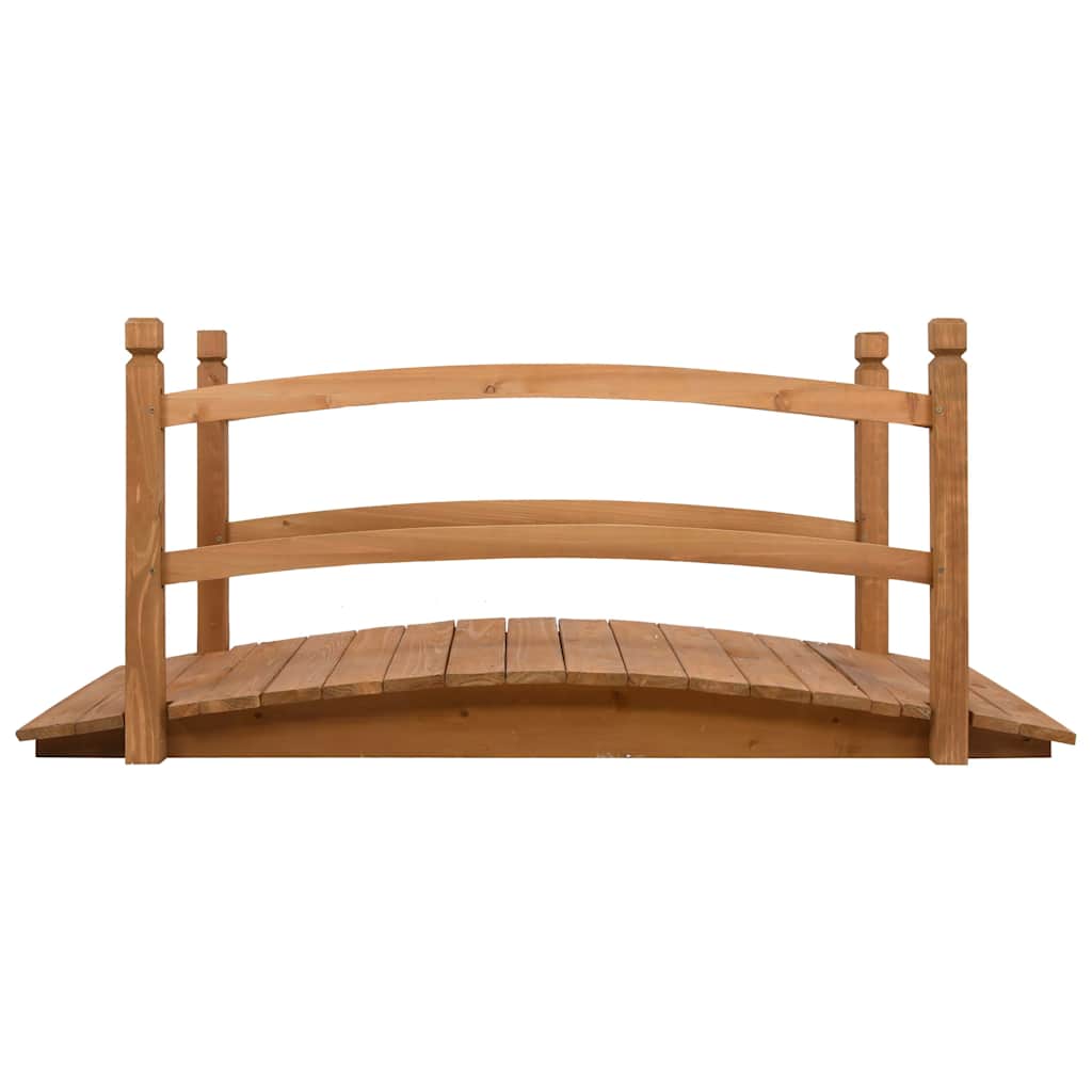 VidaXL Gartenbrücke 140x60x60 cm Festkieferholz