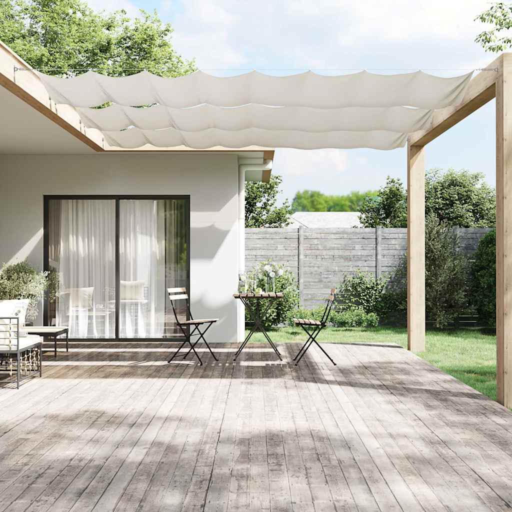 VidaXL Vertikalmarkise 100x1200 cm Oxford-Gewebe Weiß