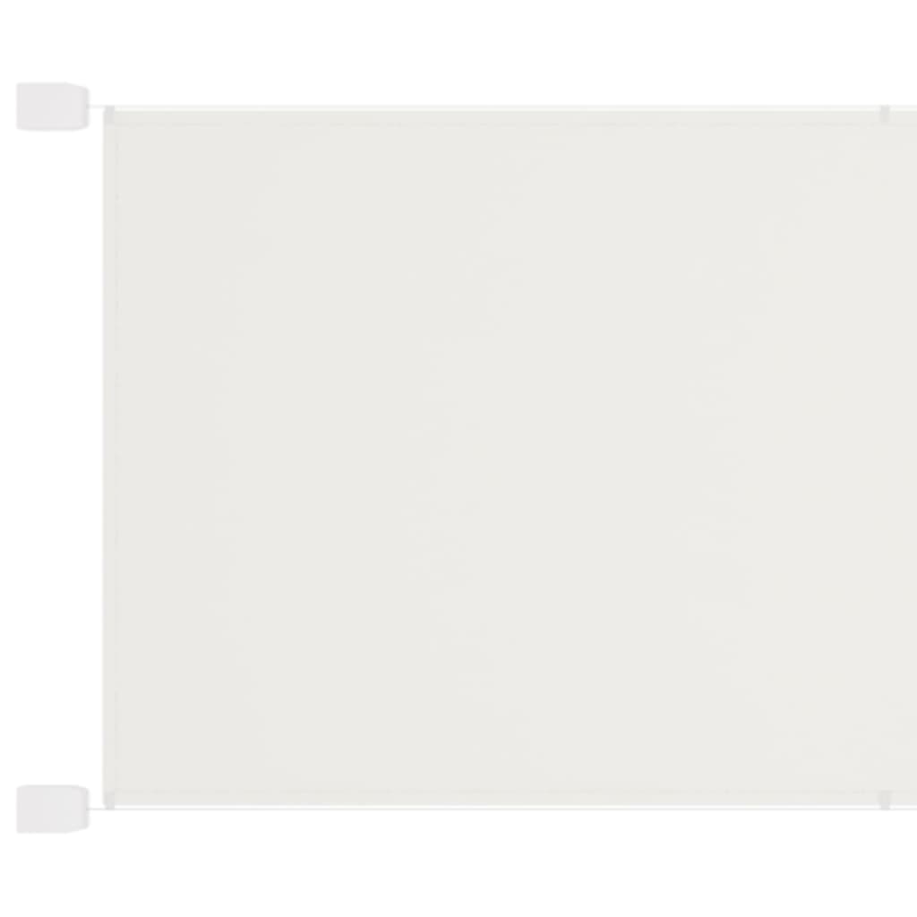 VidaXL Vertikalmarkise 140x270 cm Oxford-Gewebe Weiß